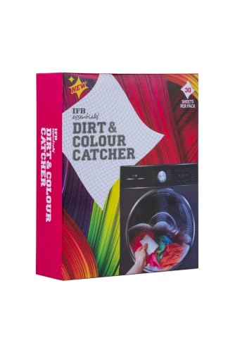 Image of IFB Essentials Colour & Dirt Catcher to Prevent Colour Runs - 30 sheets (Pack of 4)