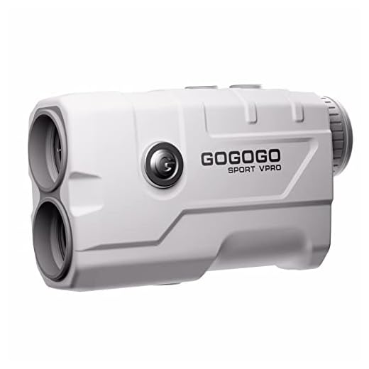 GOGOGO Sports Laser Golf Rangefinder – Feature packed | Golf Accessories Gogogo Sport Vpro Golf Rangefinder 900 Yards Slope Laser Range Finder with Pinsensor & Flag-Lock, 6X Magnification, Pulse Tech (900 Yard with Slope Switch & Inside Magnet)