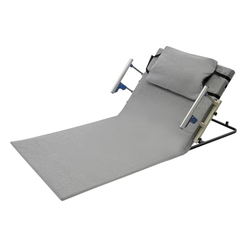 Electric Adjustable Bed Backrest - 2° to 70° Power Lift with Remote, Foldable Handles, 300lb Capacity - Assist Elderly/Seniors/Patients to Sit Up & Get Out of Bed Easily - Home Medical Recliner