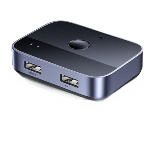 Commutateur KVM USB3.0 pour organiser un bureau à deux ordinateurs sans câbles