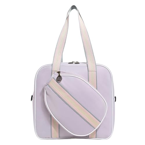 Sac de sport avec porte-raquette et bandoulière ergonomique chic