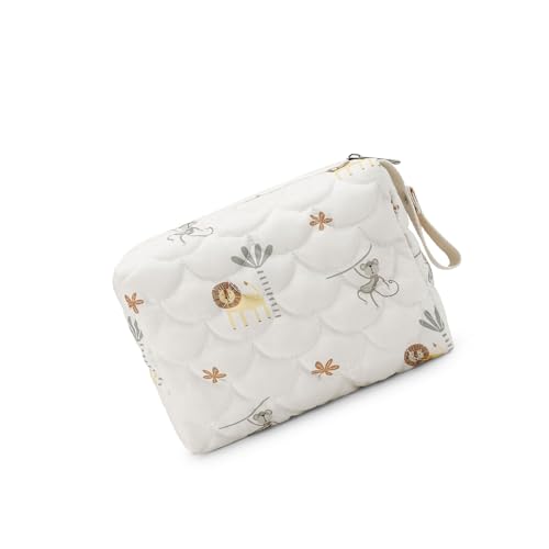 Bolso portátil para pañales con compartimentos múltiples miniatura 1