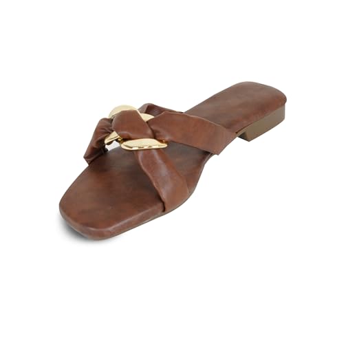 Image of IndieStide Heel Casual Flip Flops Slippers For Girls Women, Comfortable cushioned Chappals