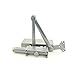 LCN 4111HRH 4111 689 Aluminum Extra Duty Arm Closer x Thru Bolts, Right Hand, Hold Open