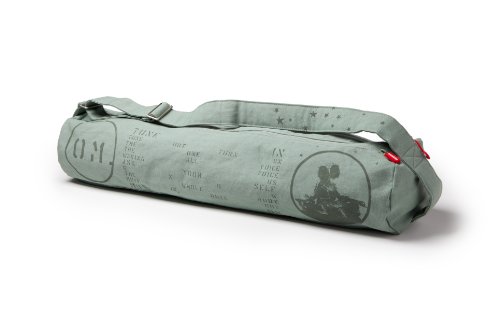 Manduka Lyrics Collection Om Practice Tote (Large, Limestone)