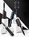 Wet Brush Smooth & Shine Round Brush - For Thick to Coarse Hair - A Perfect Blow Out with Less Pain, Effort and Breakage - Spiral Bristle Design Creates Smoother Styles, Black