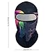 Fashion Breathable Astronaut Space Trippy Galaxy Planet Colorful Jellyfish Full Face Mask, Sun Protection Ski Mask, Face Cover for Outdoor Motorcycle Riding Sports
