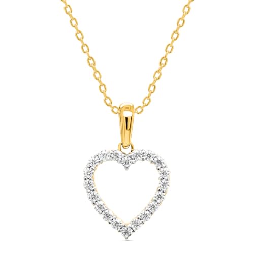 IGI Certified Lab Grown Diamond Heart Necklace