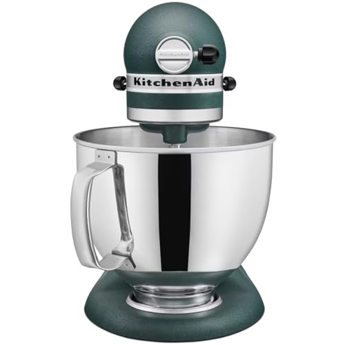 Image of KitchenAid Artisan Series 5 Quart Tilt Head Stand Mixer with Pouring Shield KSM150PS, Pebbled Palm