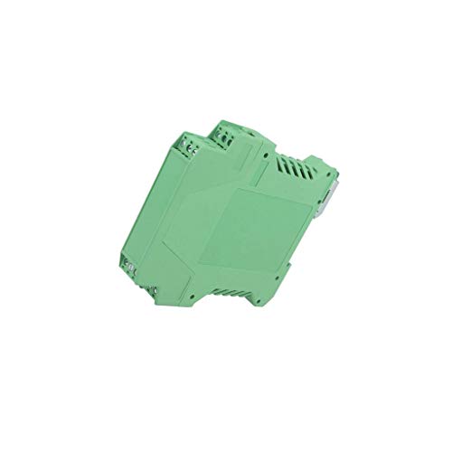 Boîtier rail DIN polyamide vert FMET-03P-14-15AH avec connecteur 12 pinces DEGSON