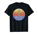 Trendy Anchor Two Toned Logo T-Shirt