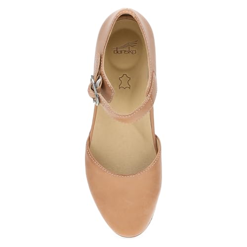 Dansko Liv D'Orsay Mary Jane Flats for Women - Arch Support, Soft Leather, Adjustable Buckle, All-Day Comfort, Quality Construction2