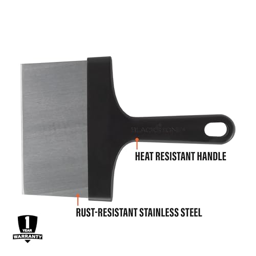 Blackstone® Heavy-Duty Griddle Scraper 6 inch - Stainless Steel - image 3