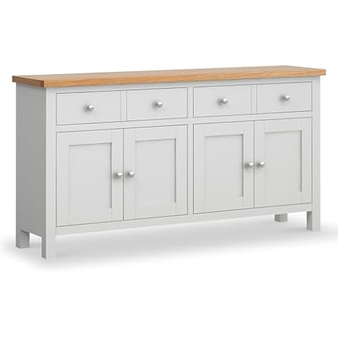 Farrow Grey Extra Large Sideboard Cabinet Cover