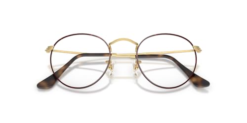 Image of Ray-Ban Unisex Rx3447v Round Metal Round Prescription Eyeglass Frames