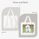 Zoom IMG-1 bichon frise dog borsa da