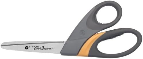 8" Titanium UltraSmooth - Bent Shears (Pack of 3)