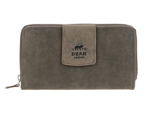 Bear Design Romy Frau Braun Geldbörse Cover