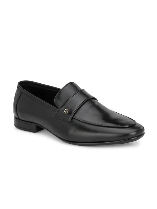 franco leone Men's Genuine Leather Loafers | Slip-On Formal, Casual & Party Shoes | Comfort Insole | Stylish Moccasins-picture-38