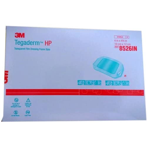 Image of Tegaderm 8526 IN Transparent Film Dressing Frame Style 10 cm x 12 cm - pack of 25