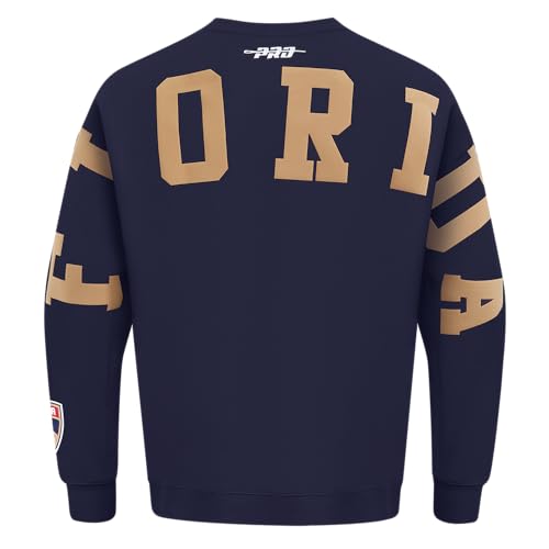 Sudadera NHL Pro Standard con hombros caídos azul marino de invierno para hombre