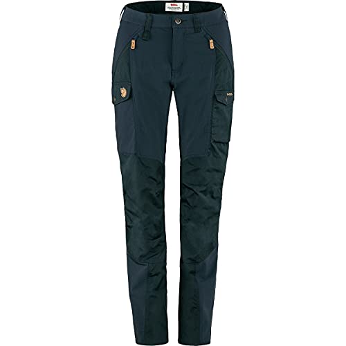 Fjällräven Damen Nikka Trousers Curved W Hose, Dunkelblau, 38 EU