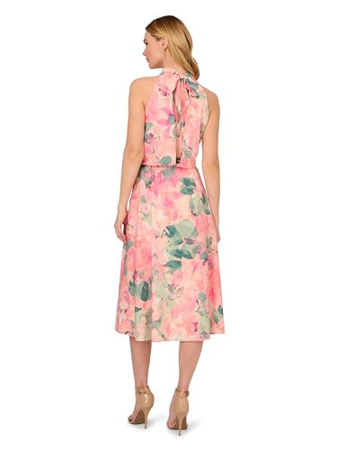 Adrianna Papell Women's Printed Midi Dress2