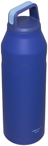 Image of Stanley IceFlow Cap and Carry Water Bottle | Wide Mouth Twist Lid | Lightweight & Leakproof for Travel & Sports | Insulated Stainless Steel | BPA-Free