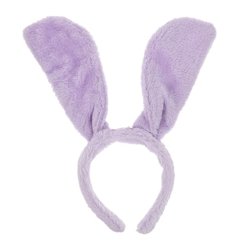 KALLORY Animal Ear Headband for Women Dog Ear Hair Hoop Festival Hair Ornament All-Match Band for Parties Role-Playing Themed Events Comfortable and Durable