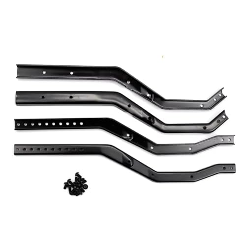 Maquetas RC Compatible Con Axial Para SCX10 III Para Gladiator Para Wrangler 1/10 RC Piezas Para Coche Juego De Largueros De Chasis Metálicos Con Distancia Entre Ejes Ajustable