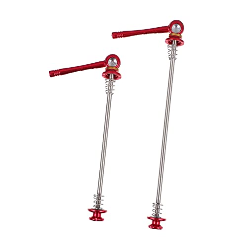 TOYANDONA 1 Par Accesorio de Bicicleta de montaña de liberación rápida liberar Bike brocheta de liberación rápida para Bicicleta de buje de Bicicleta de liberación rápida