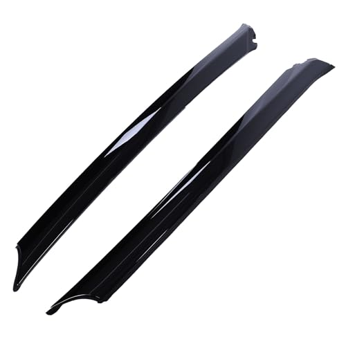 Embellecedor de Pilar A para parabrisas ABS negro brillante compatible con vehículos 2016-2020. 3