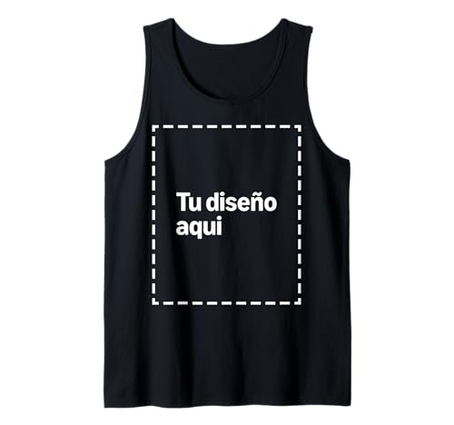 Camiseta Sin Mangas Personalizada Con Tu Imagen En La Parte Delantera
