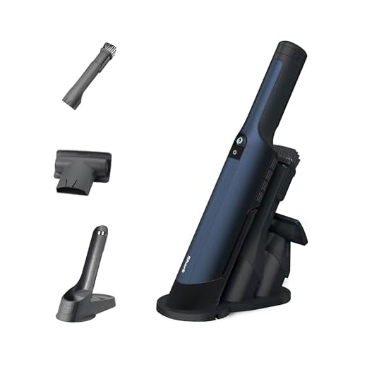 Shark WV270UK, Handstaubsauger, blau, Single Battery