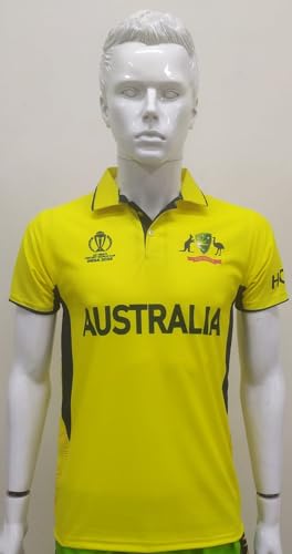 Image of Australia 50 Over World Cup Jersey 2023 (Half Sleeves),