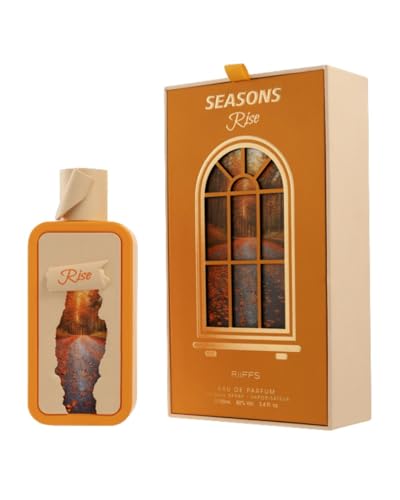 RiiFFS Season Rise Eau De Parfum 100 ml | Perfume de larga duración para hombre | Floral especiado, caramelo y vainilla | Perfume sofisticado para el día y la noche | Vaporizador