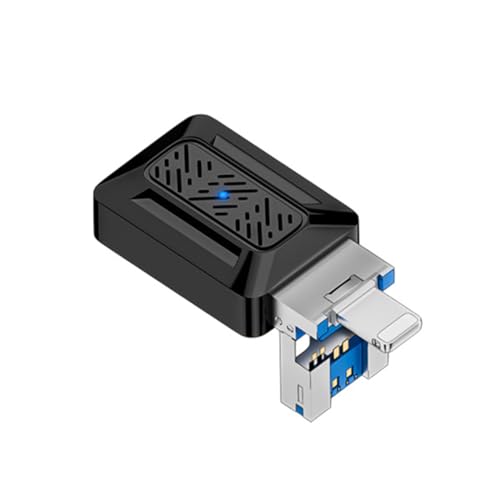 Image of ZORBES USB Adapter for iPhone, USB A /Light-ning to Type C Adapter 2 in 1 Light-ning to Type C Adapter for iPhone 1413 /12 /11, iPad Air, Support Support Data Transfer & Max 35W Fast Charging