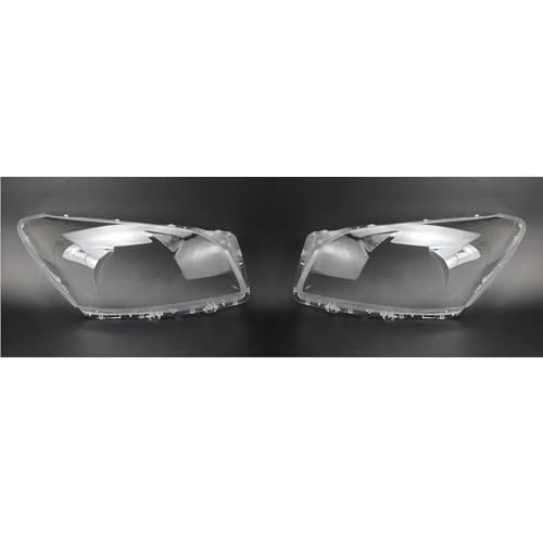 フロントヘッドランプ 透明ランプシェード ランプシェルマスク ヘッドライトカバーレンズ ヘッドライトガラス と互換性があるトヨタ RAV-4 RAV4 2009-2012(Left and Right)