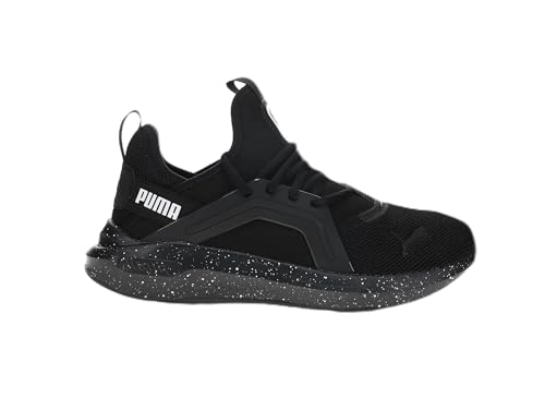 Image of PUMA Mens Enzo 5 Speckle Running Sneakers Shoes - Black - Size 11 W