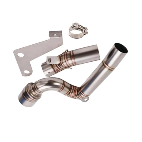 スリップオン オートバイ排気エスケープ モトシステム チタン合金 ハイポジションリンクパイプ に適合するスヴァルトピレン 401 2020-2022用