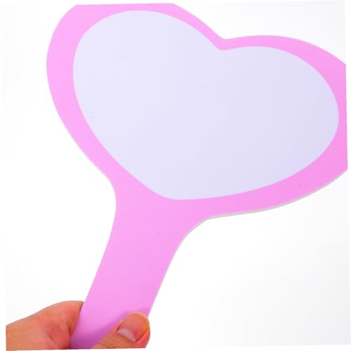 3Pcs Pizarras Borrables con Forma de Corazón Blanco para Juegos miniatura 5