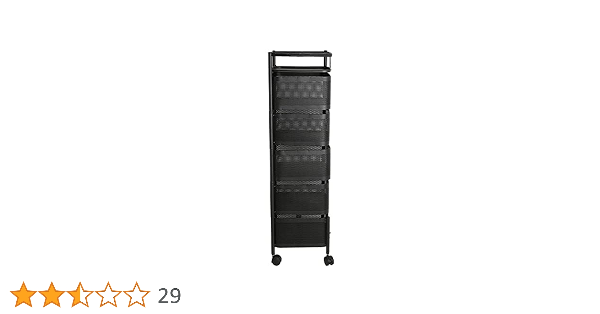 Amazon.co.jp: SupEzibuy キッチンワゴン 引き出し回転ラック