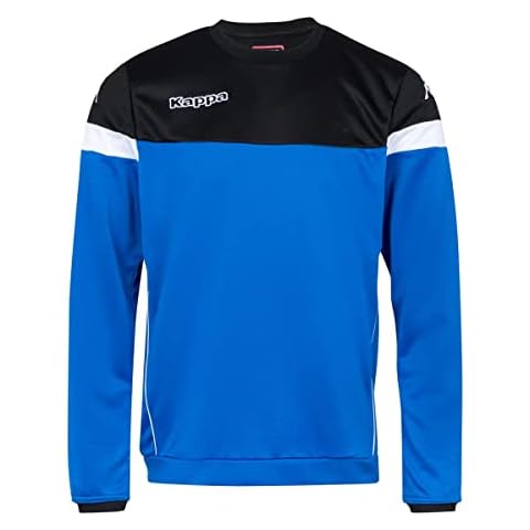 Kappa Lido Sudadera de Entrenamiento para Niños Azul/Negro/Blanco 12 Años Cover