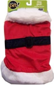 Totally My Pet Dog Gear Santa Suit (Small)