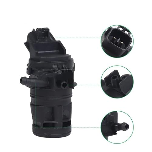 Bomba lavaparabrisas Nissan Pathfinder 2013-2014 motor limpiaparabrisas trasero 12V G22C67482 6