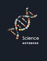 Science Notebook: Blank and Lined pages (DNA) 1974231682 Book Cover
