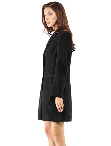 Allegra K Fall Coats for Women's 2025 Pea Coats Long Winter Trench Coat4