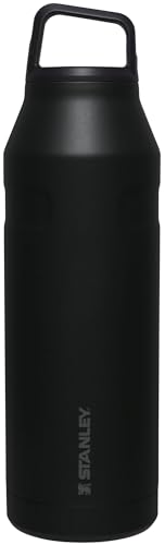 Image of Stanley IceFlow Cap and Carry Water Bottle | Wide Mouth Twist Lid | Lightweight & Leakproof for Travel & Sports | Insulated Stainless Steel | BPA-Free