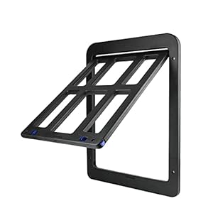 Lingjiong Fliegengittertür Hundeklappe mit Magnetdesign