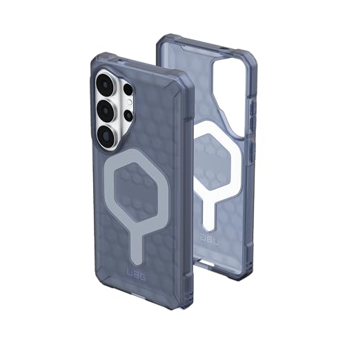 Image of Urban Armor Gear UAG Designed for Galaxy S26 Ultra 5G Case, Essential Armor - Compatible with Magnetic Charging Rugged Military Drop Tested Anti-Slip Protective Cover - Cloud Blue